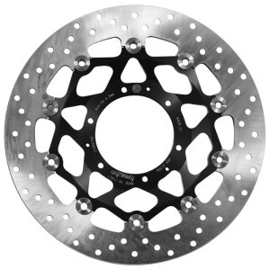Honda CBR RR Brake Rotor (1) - Front - Brembo OE Powersports - Slotted, Floating - `03-`08